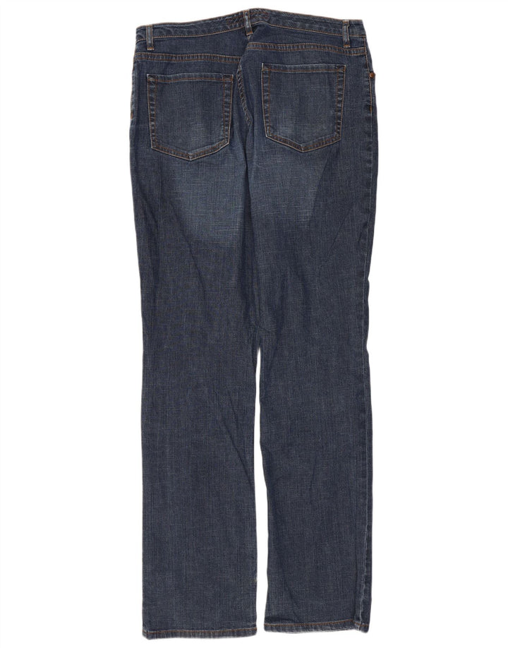 Fcuk Womens Straight Jeans UK 14 Large W32 L31 Blue Cotton