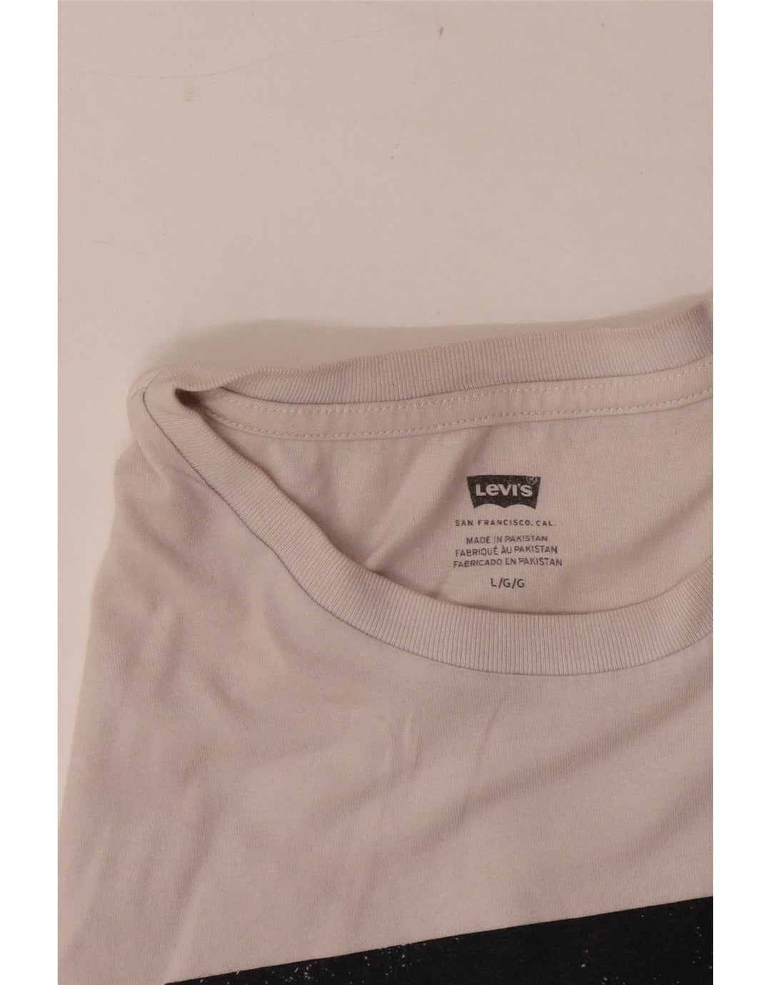 Levi's Mens Graphic T-Shirt Top Large White