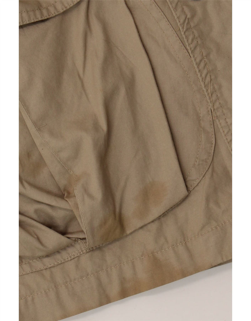 VINTAGE Mens Utility Jacket UK 38 Medium Beige Vintage Vintage and Second-Hand Vintage from Messina Hembry 