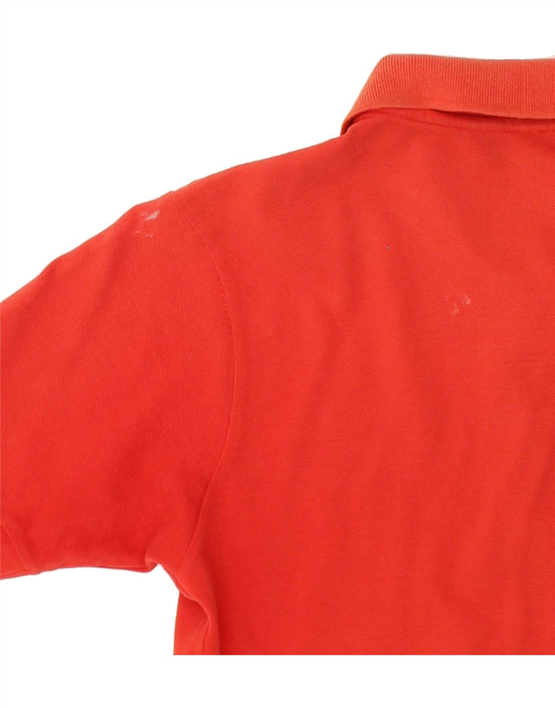 KAPPA Womens Polo Shirt UK 20 2XL Orange Cotton | Vintage Kappa | Thrift | Second-Hand Kappa | Used Clothing | Messina Hembry 