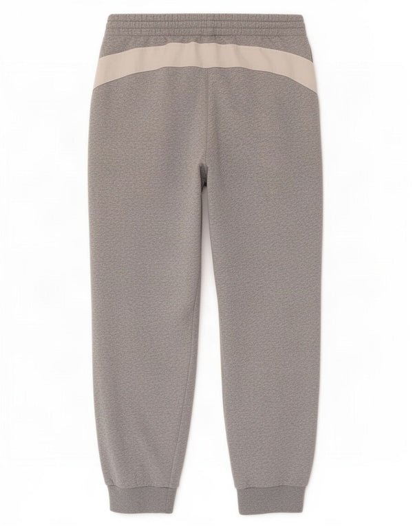 Adidas Mens Tracksuit Trousers Joggers Large Grey Colourblock Cotton