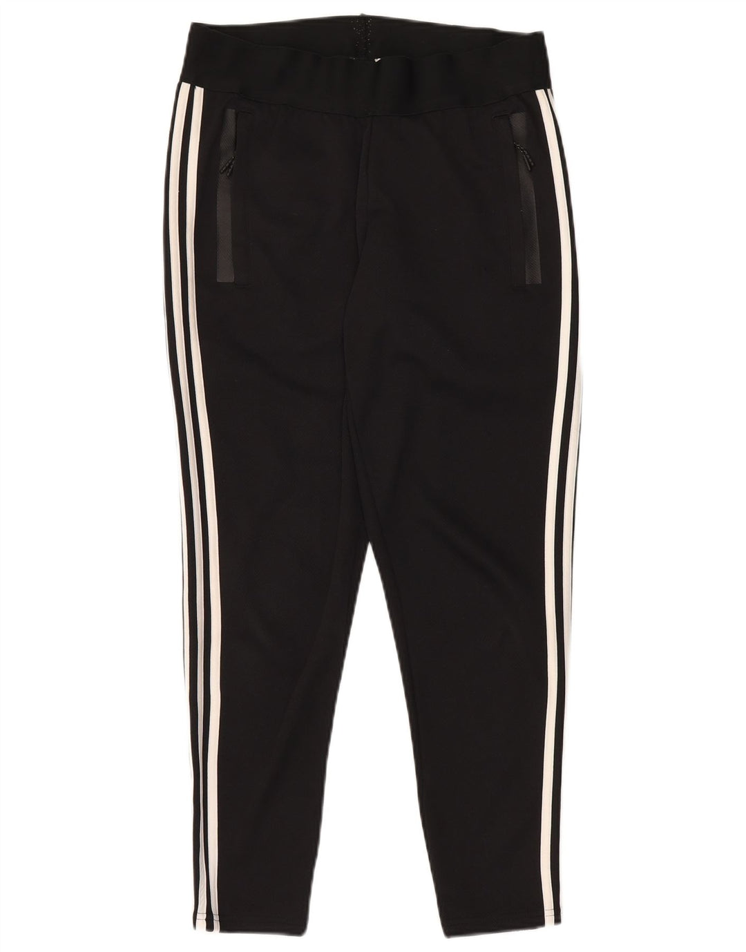 ADIDAS Womens Tracksuit Trousers UK 8/10 Small  Black Polyester