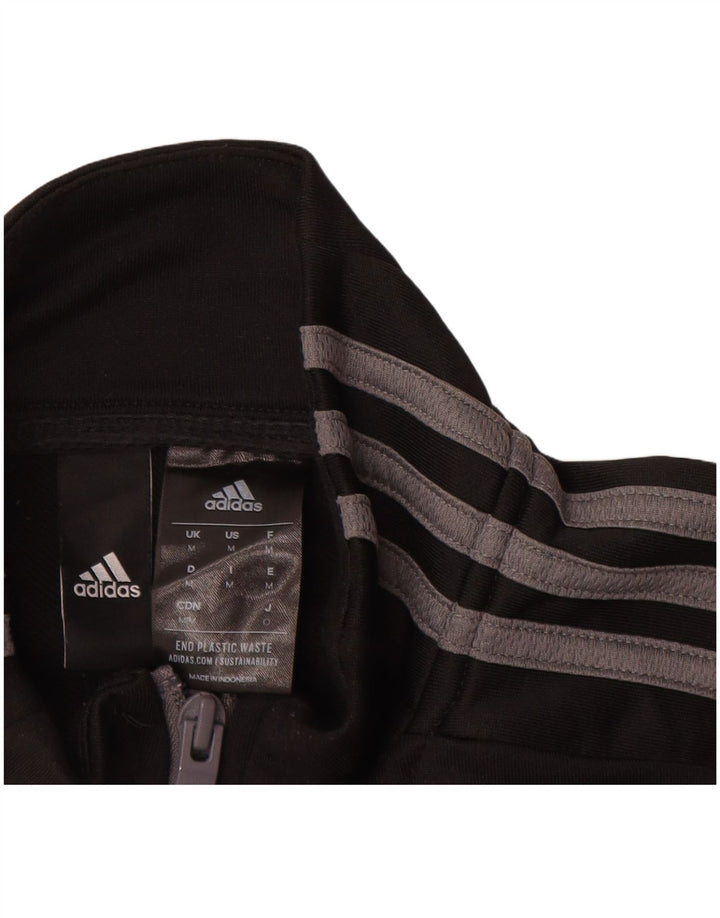Mens Zip Neck Sweatshirt Jumper Medium