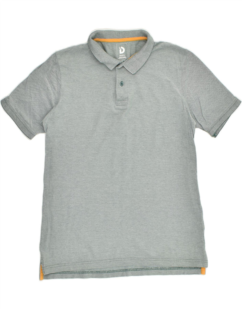 DACK'S Mens Polo Shirt XL Grey Cotton | Vintage Dack's | Thrift | Second-Hand Dack's | Used Clothing | Messina Hembry 