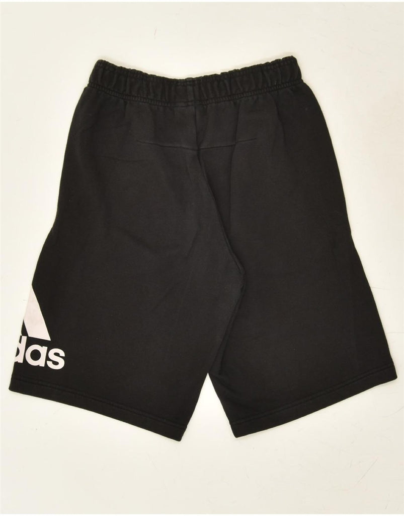 ADIDAS Mens Graphic Sport Shorts XS Black | Vintage Adidas | Thrift | Second-Hand Adidas | Used Clothing | Messina Hembry 