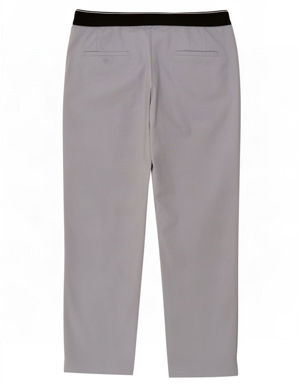 Zara Womens Slim Chino Trousers 2XL W36 L26 Blue Colourblock Cotton