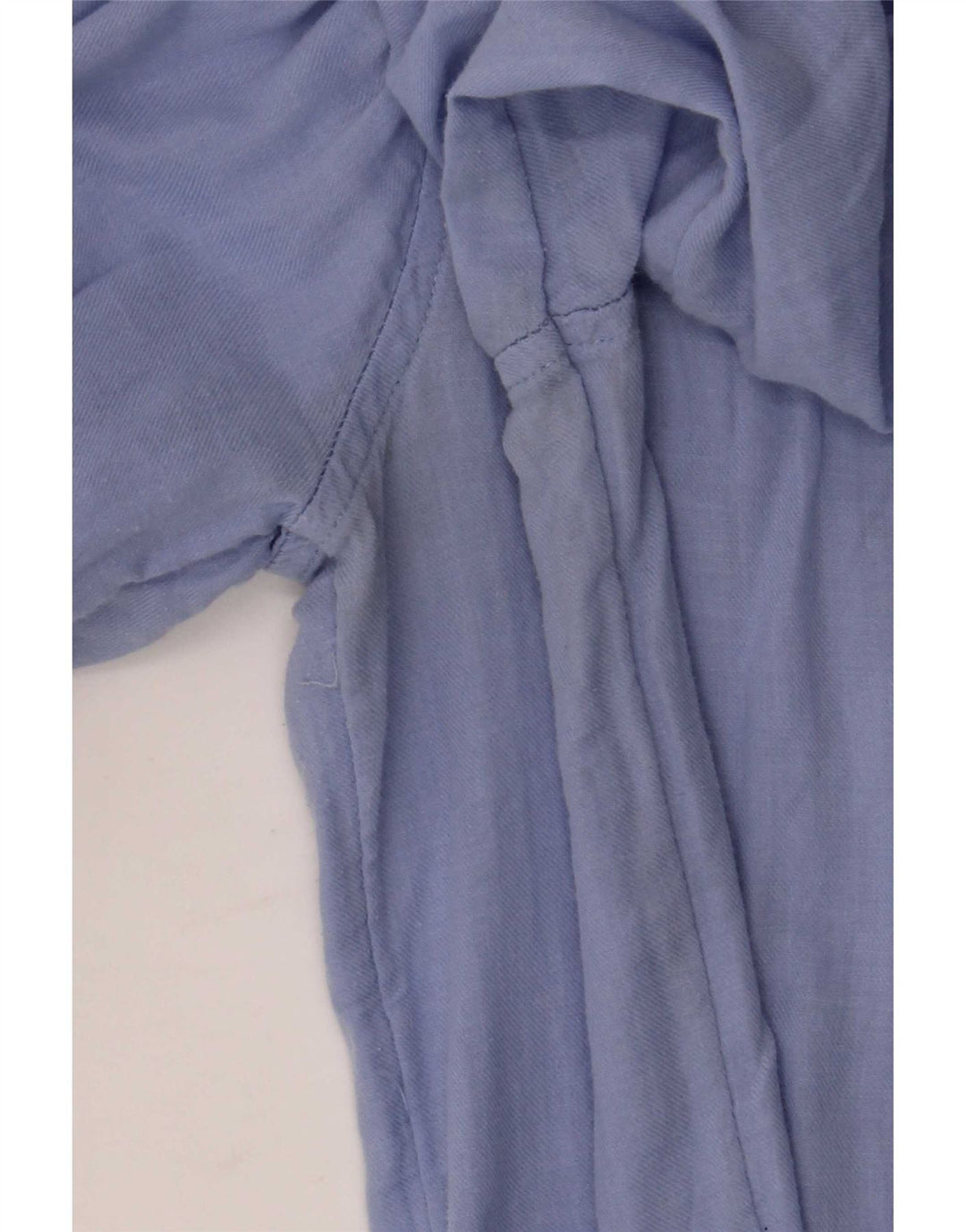 Hollister Womens Pullover Shirt UK 14 Medium Blue Cotton