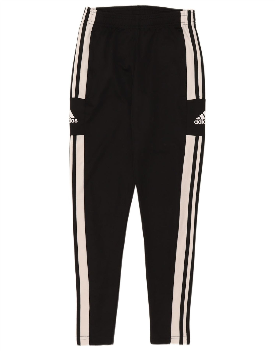 Adidas Mens Graphic Tracksuit Trousers XS  Black Colourblock Polyester