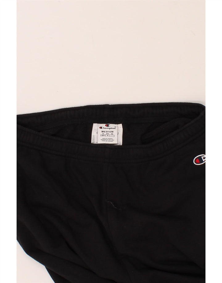 CHAMPION Womens Graphic Tracksuit Trousers Joggers Medium Navy Blue Cotton Vintage Champion and Second-Hand Champion from Messina Hembry 