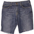 Armani Mens Denim Shorts W32 Medium Blue Cotton