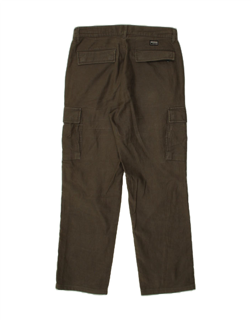 GAS Mens Straight Cargo Trousers W33 L30 Brown Cotton Vintage Gas and Second-Hand Gas from Messina Hembry 