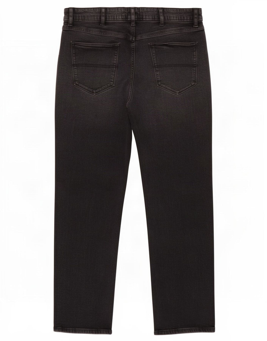 Marks & Spencer Mens Straight Jeans W42 L33 Black Cotton