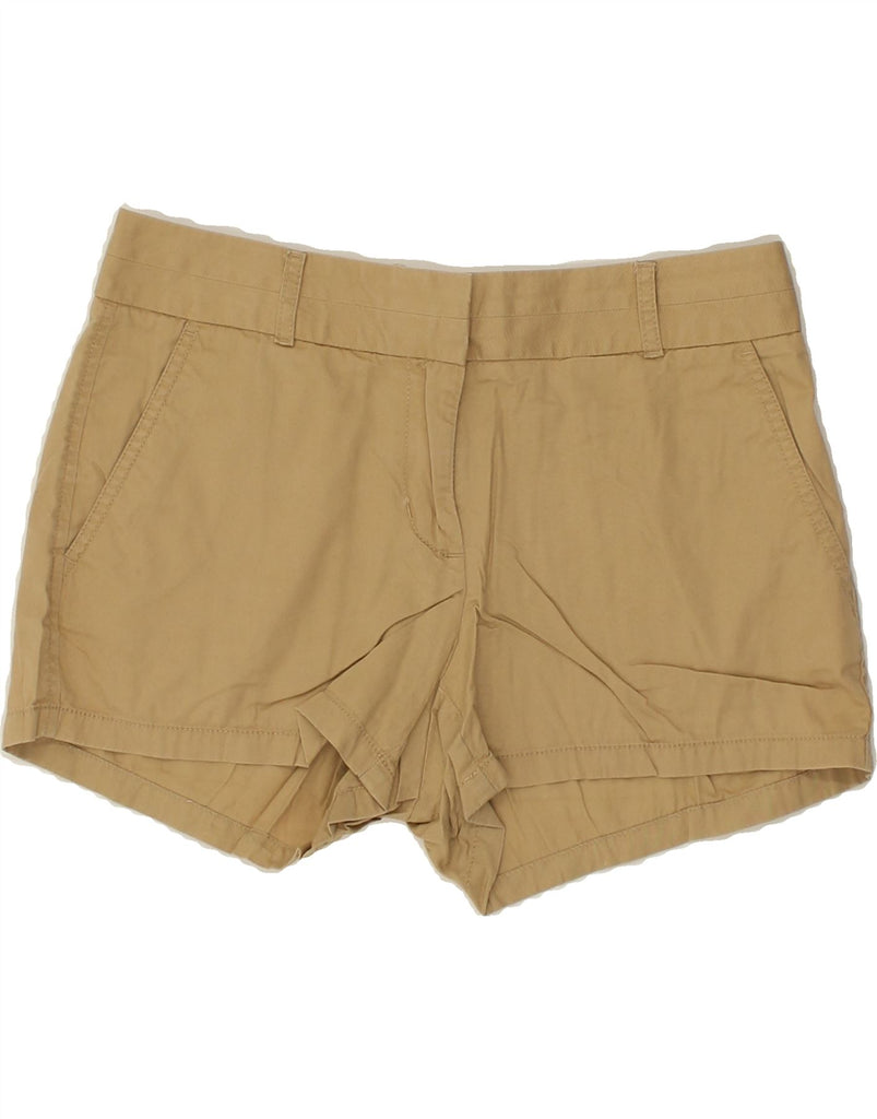 J. CREW Womens Broken In Chino Shorts US 4 Small W30  Brown Cotton | Vintage J. Crew | Thrift | Second-Hand J. Crew | Used Clothing | Messina Hembry 