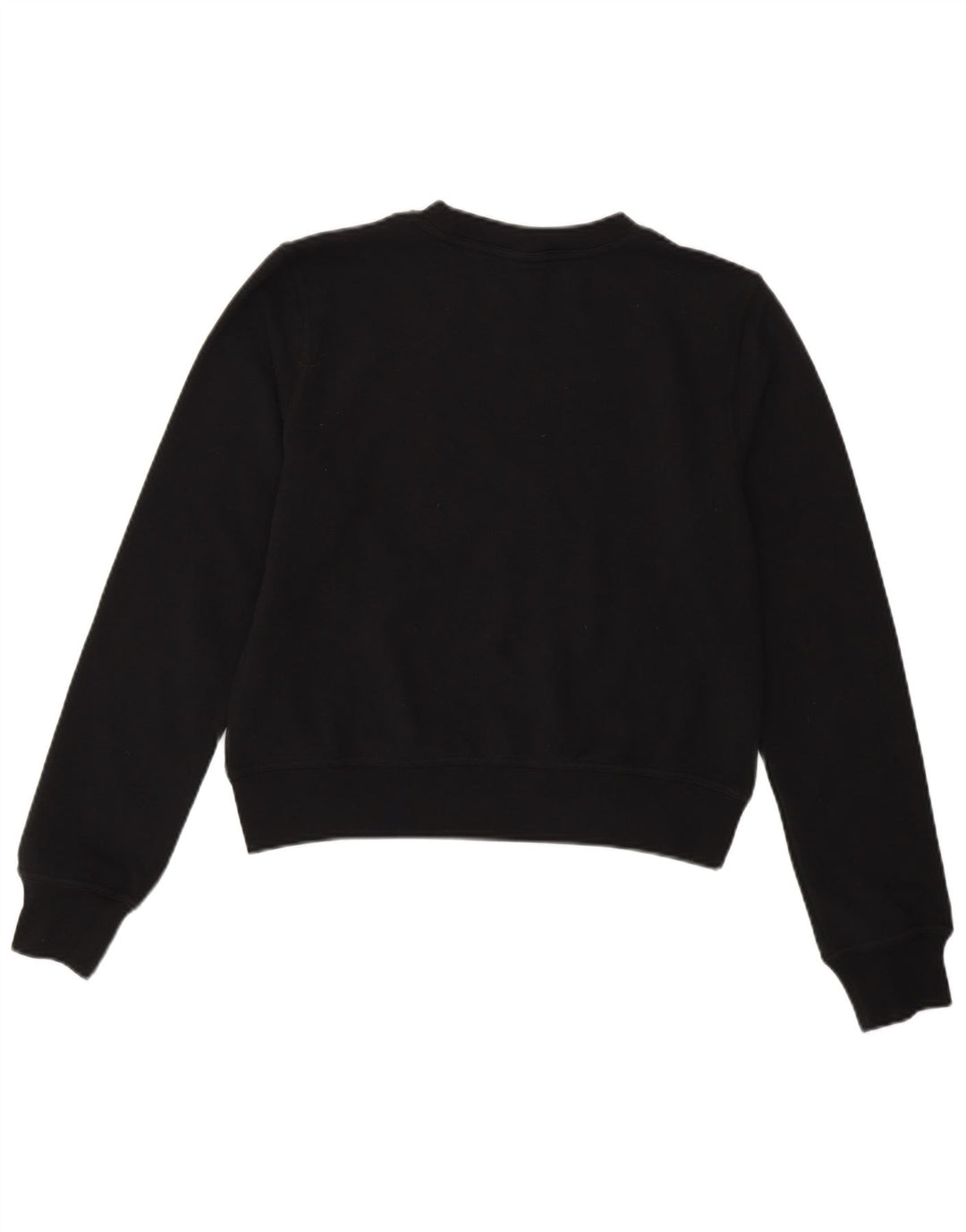 NIKE Womens Sweatshirt Jumper UK 6 XS Black Polyester