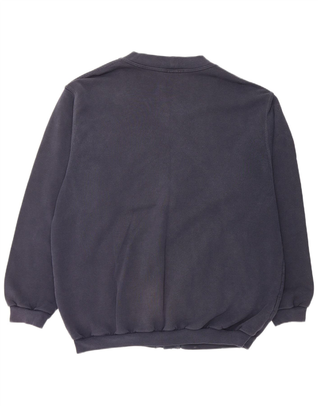 Mazzonetto Mens Cardigan Sweater XL Navy Blue