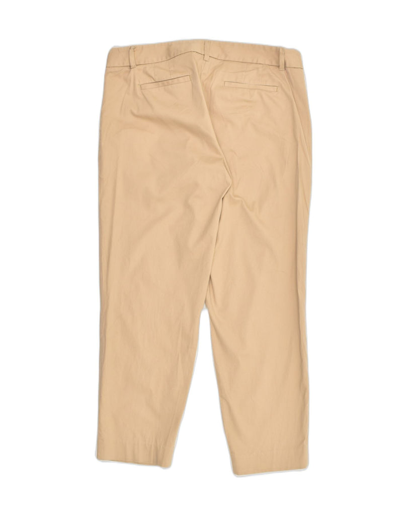 J. CREW Womens City Fit Slim Chino Trousers US 8 Medium W32 L24 Beige | Vintage J. Crew | Thrift | Second-Hand J. Crew | Used Clothing | Messina Hembry 