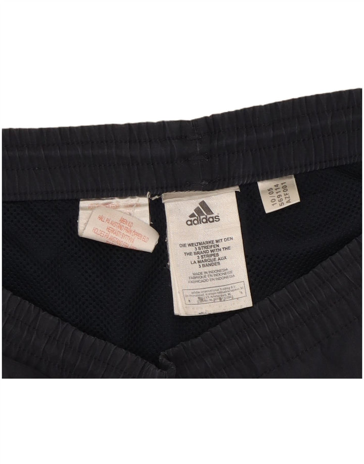 Adidas Mens Bermuda Sport Shorts Medium  Navy Blue Polyester