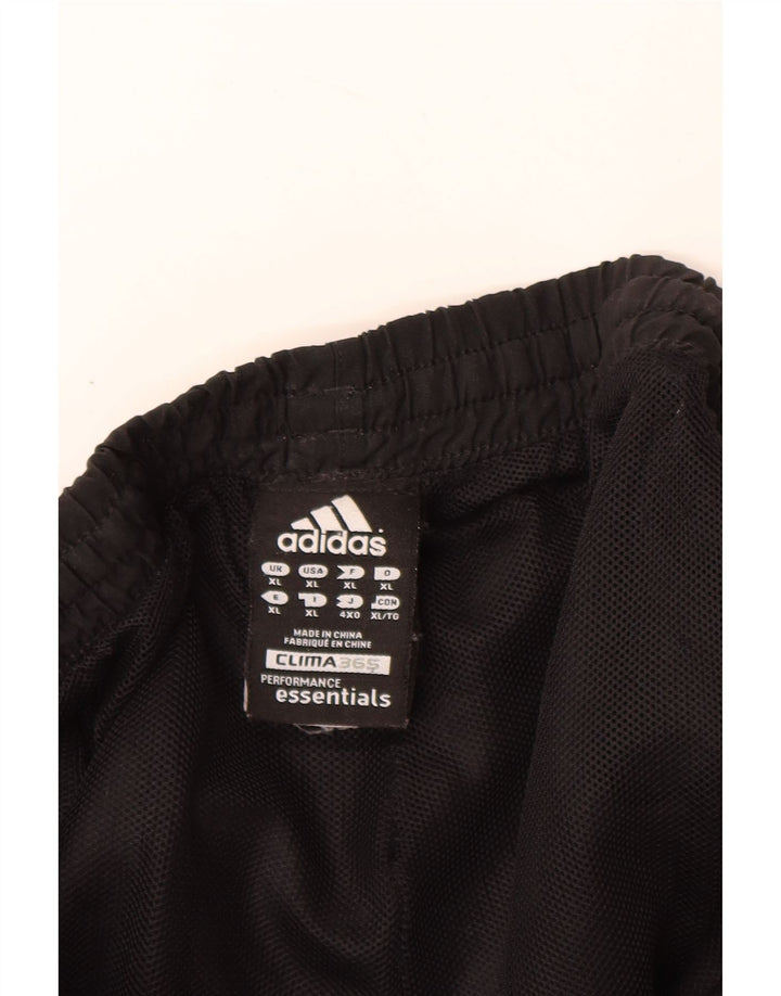 ADIDAS Mens Tracksuit Trousers Joggers XL   Black Polyester
