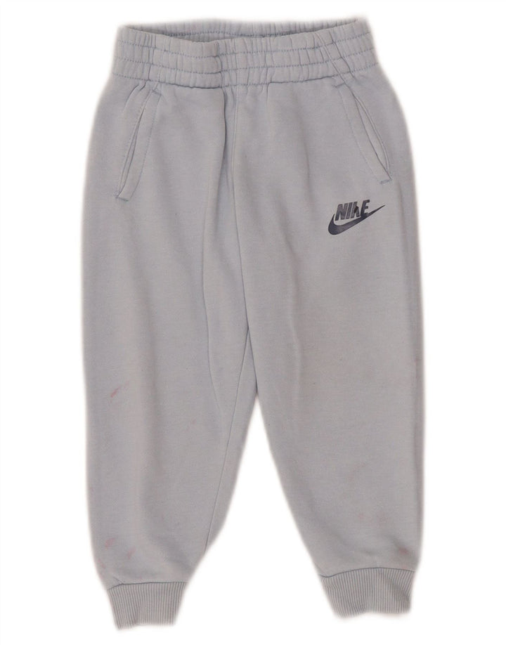 Nike Boys Tracksuit Trousers Joggers 2-3 Years Blue