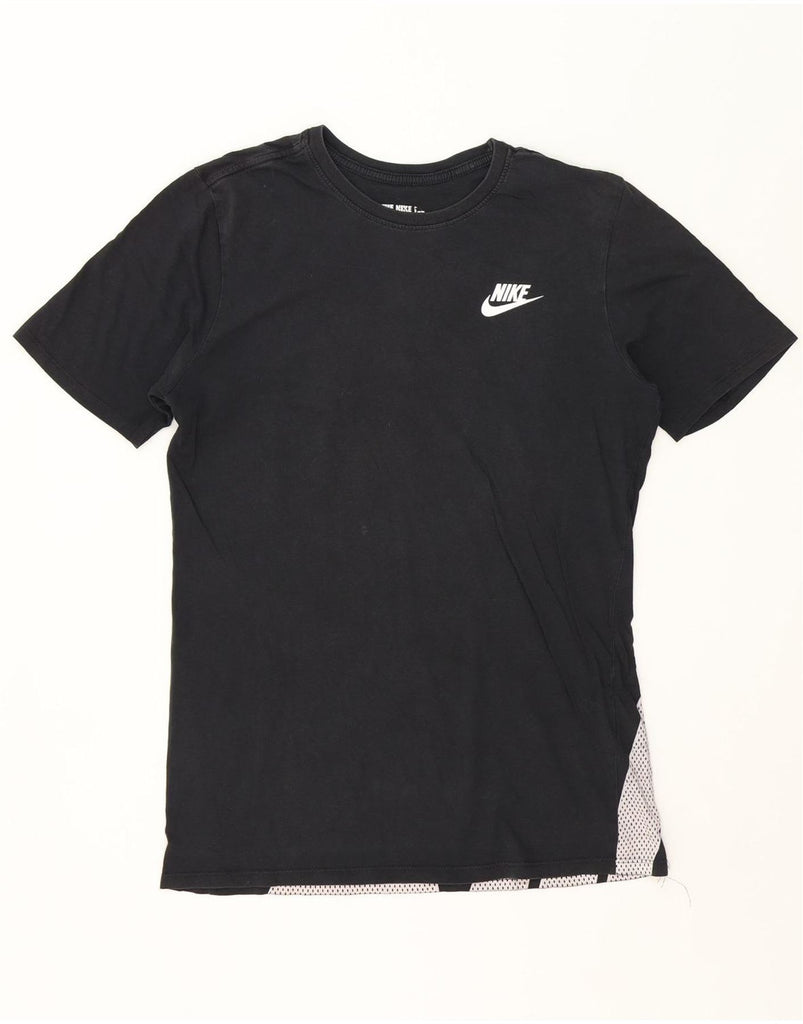 NIKE Mens Graphic T-Shirt Top Medium Black Cotton Vintage Nike and Second-Hand Nike from Messina Hembry 