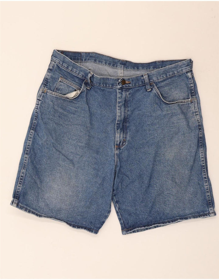 WRANGLER Mens Denim Shorts W38 XL Blue Cotton