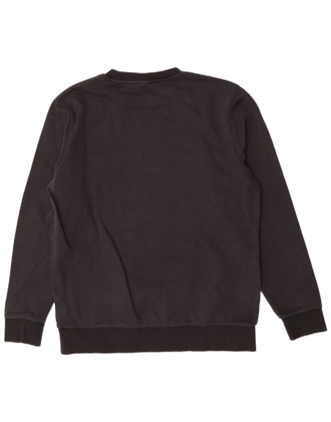 Hugo Boss Mens Graphic Regular Fit Sweatshirt Jumper Large Black Cotton