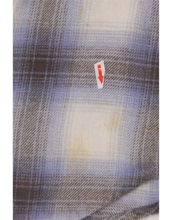 Hollister Womens Boyfriend Fit Flannel Shirt Medium Multicoloured Plaid