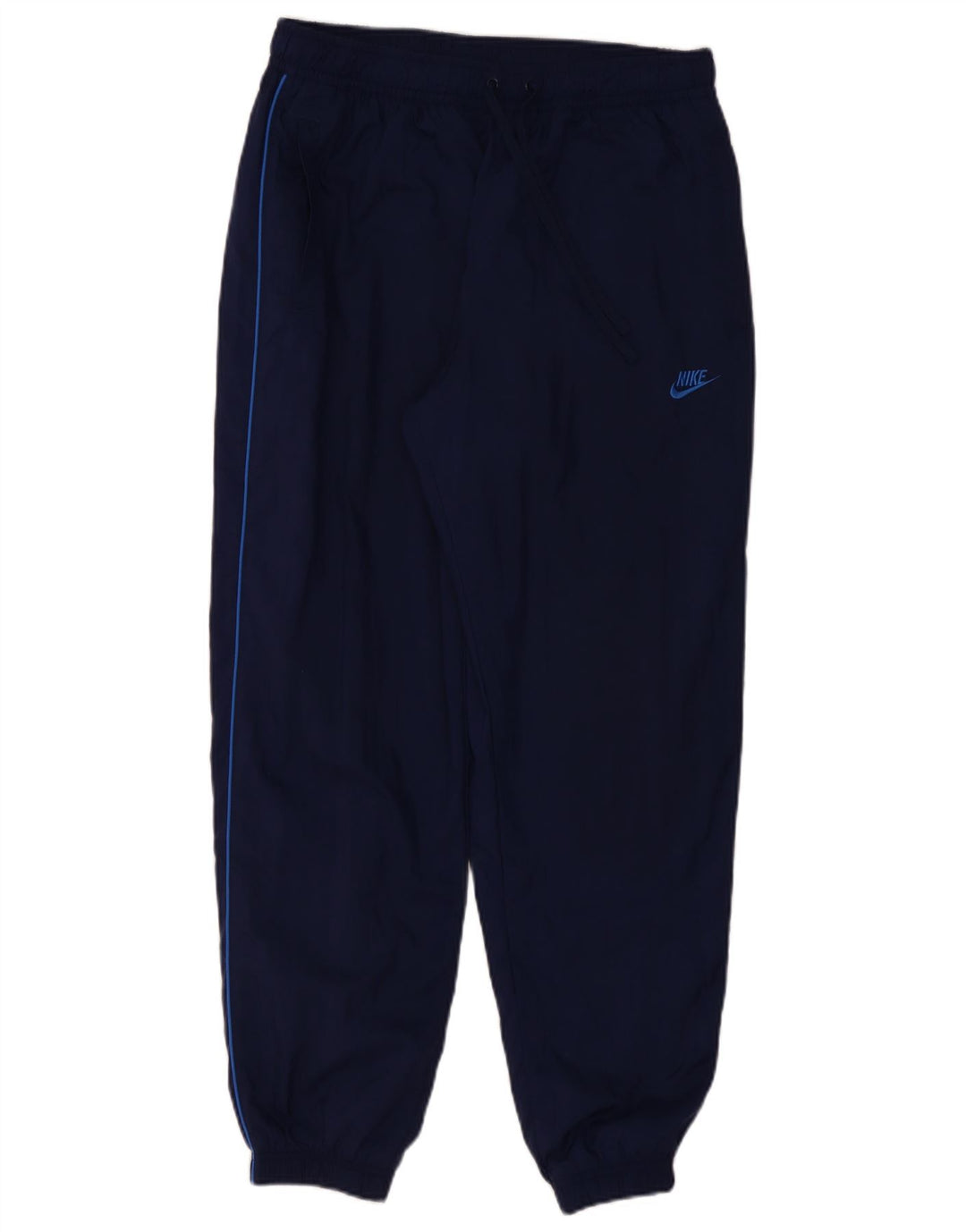 Nike Mens Tracksuit Trousers Joggers Large  Navy Blue Polyester