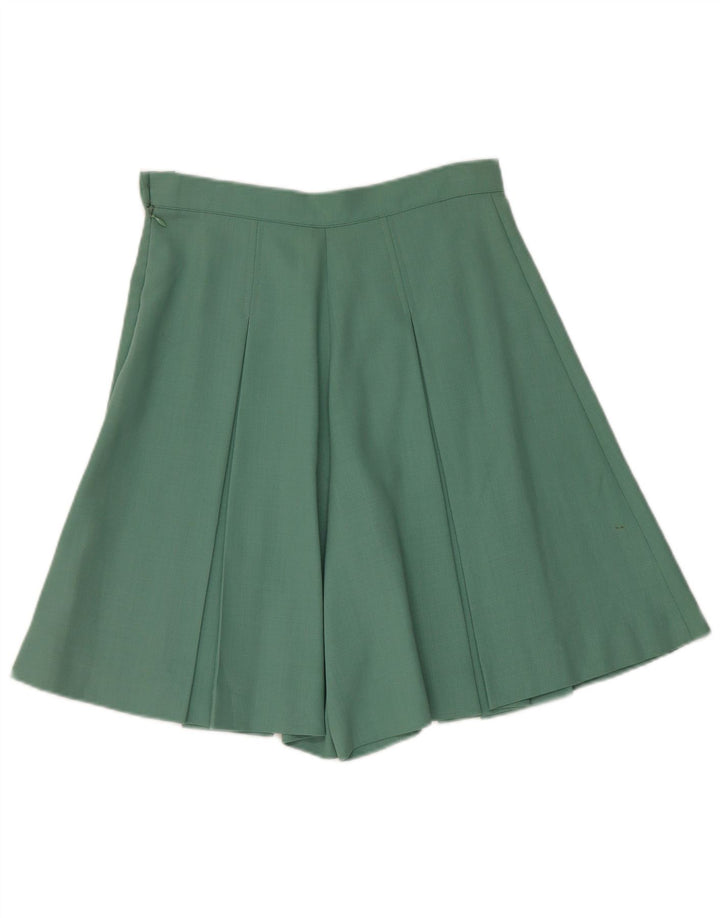 Vintage Womens 1 Button 2 Piece Set UK 12 Medium W28 Green Acetate