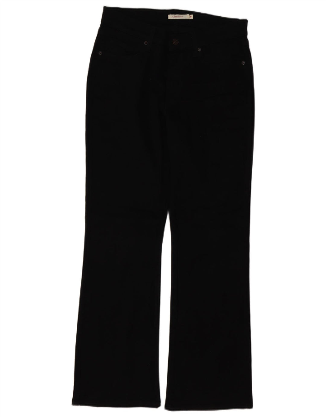 LEVI'S Womens Classic Bootcut Jeans US 8 Medium W30 L29 Black Cotton