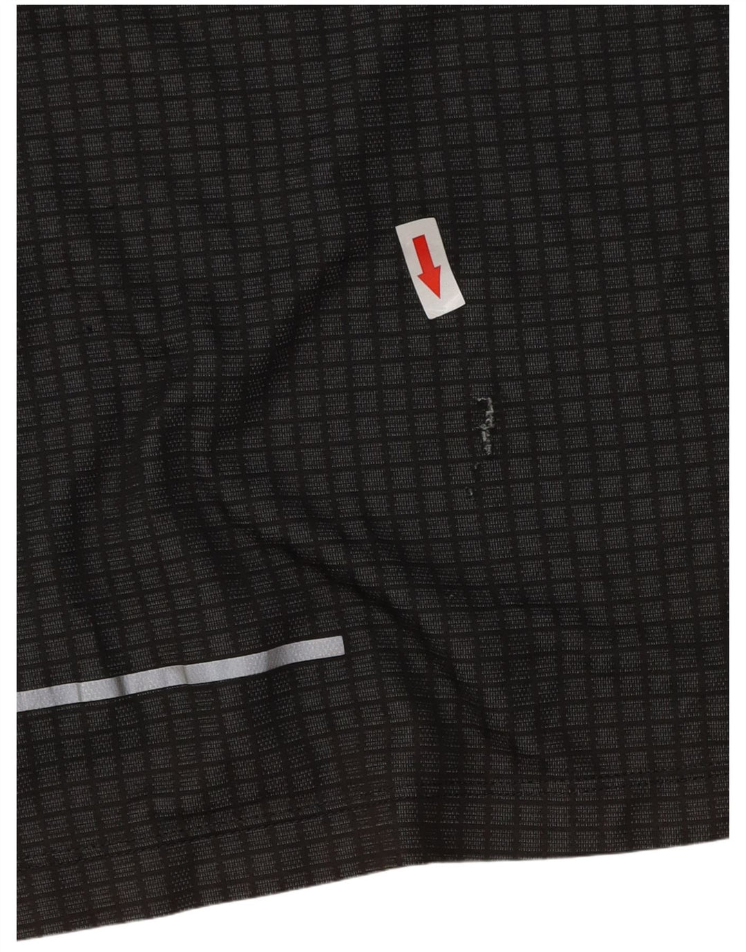 Nike Mens Dri Fit T-Shirt Top Medium Grey Geometric Polyester