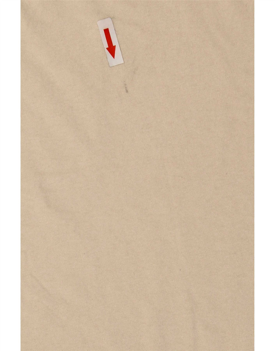 Hugo Boss Mens T-Shirt Top XL Beige Cotton