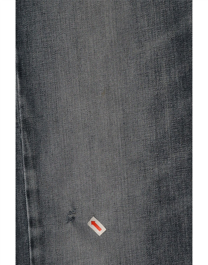 Levi's Mens 504 Straight Jeans W30 L34 Blue Cotton
