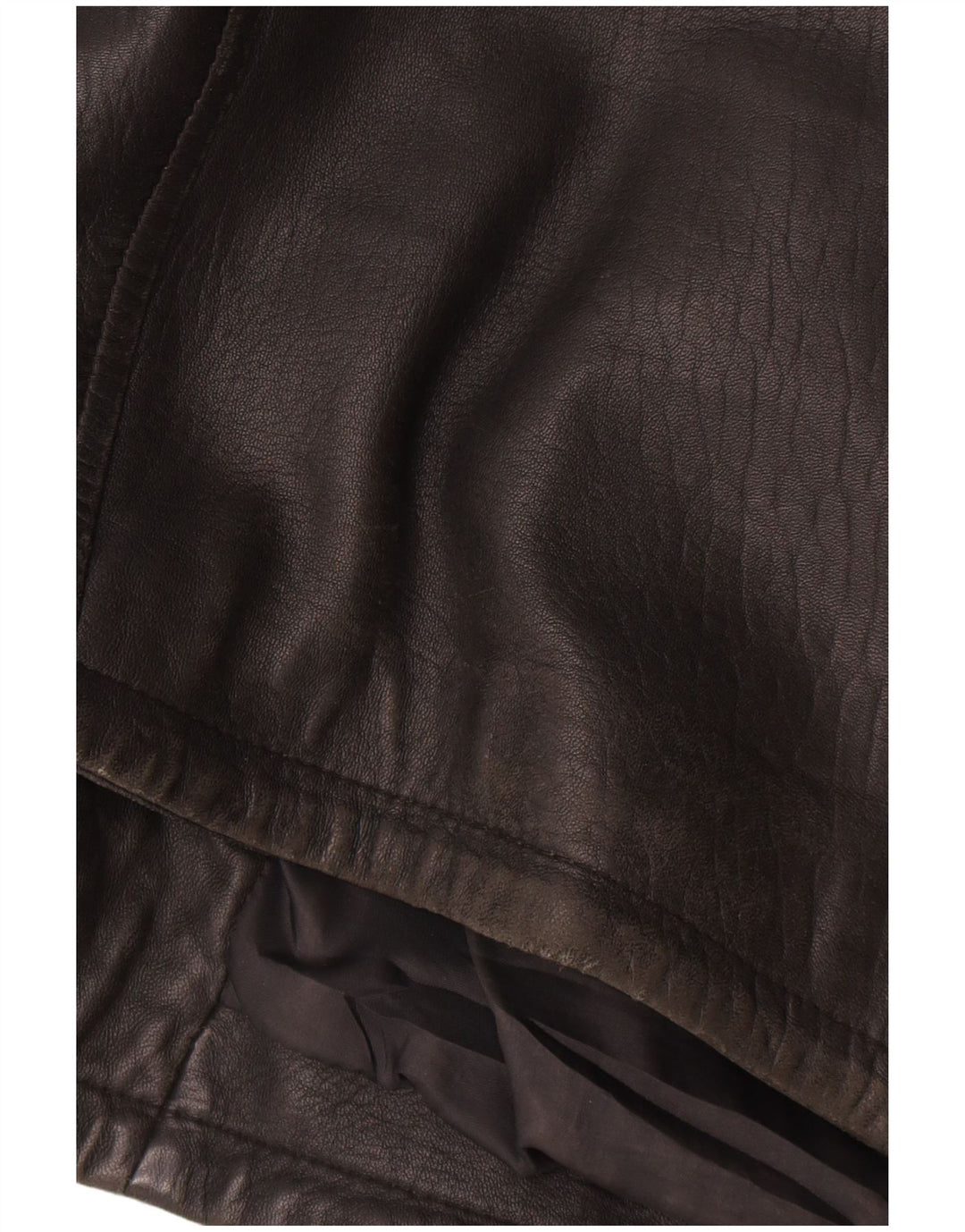 Maddox Mens Leather Jacket IT 56 3XL Black Leather