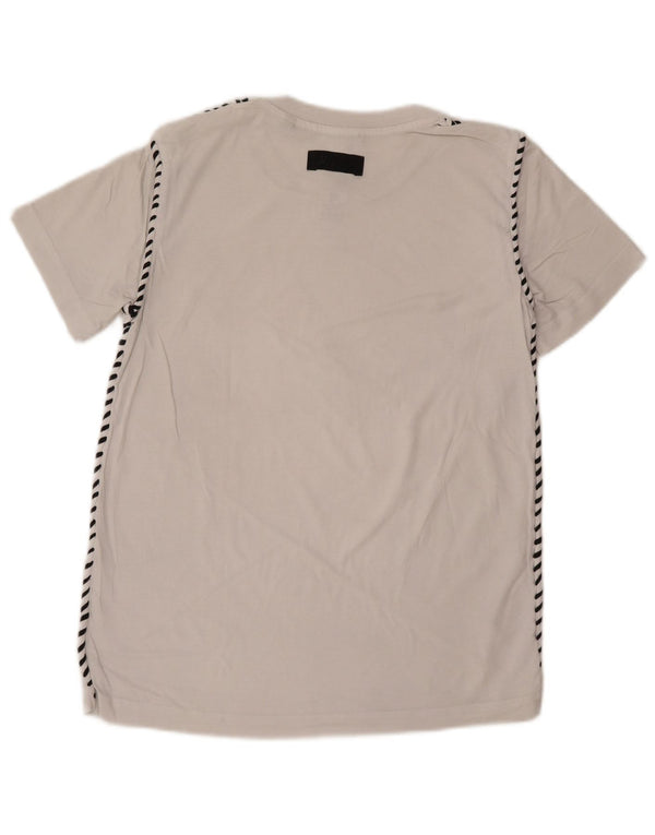 Diesel Mens T-Shirt Top Small White Cotton