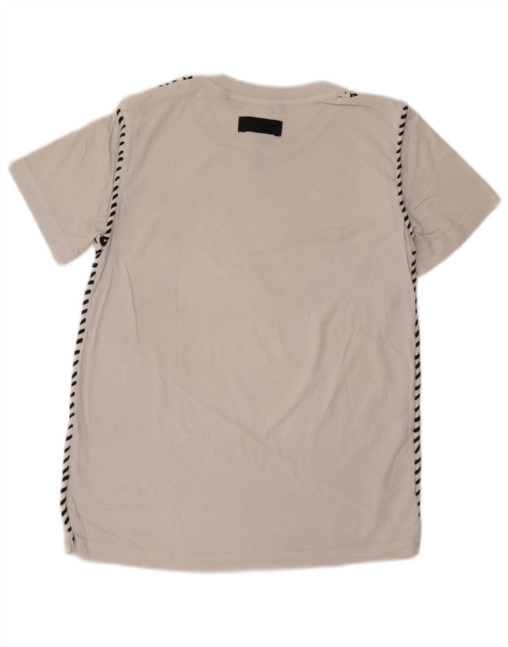 Diesel Mens T-Shirt Top Small White Cotton