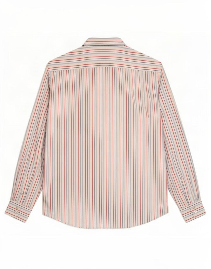 Tommy Hilfiger Mens Shirt 2XL White Striped