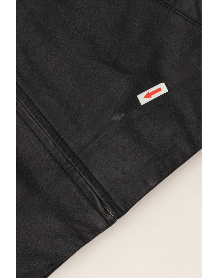 Gap Boys Leather Jacket 13-14 Years Black