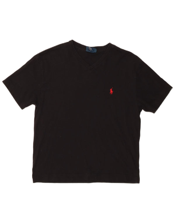 Polo Ralph Lauren Mens T-Shirt Top Small Black Cotton