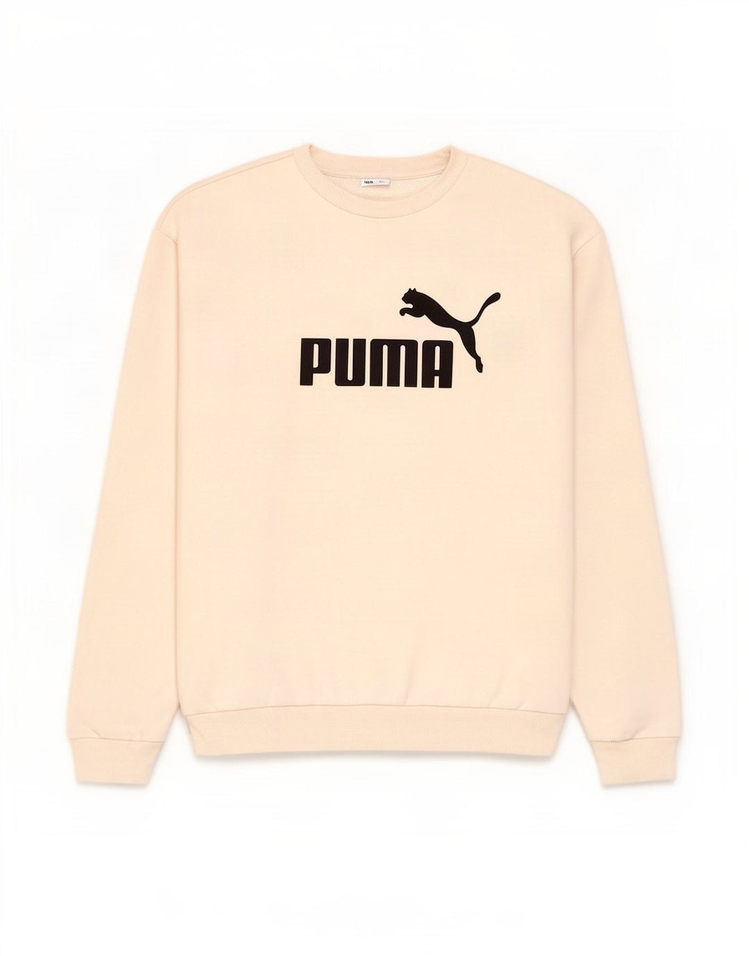 Puma Mens Graphic Sweatshirt Jumper XS White Cotton