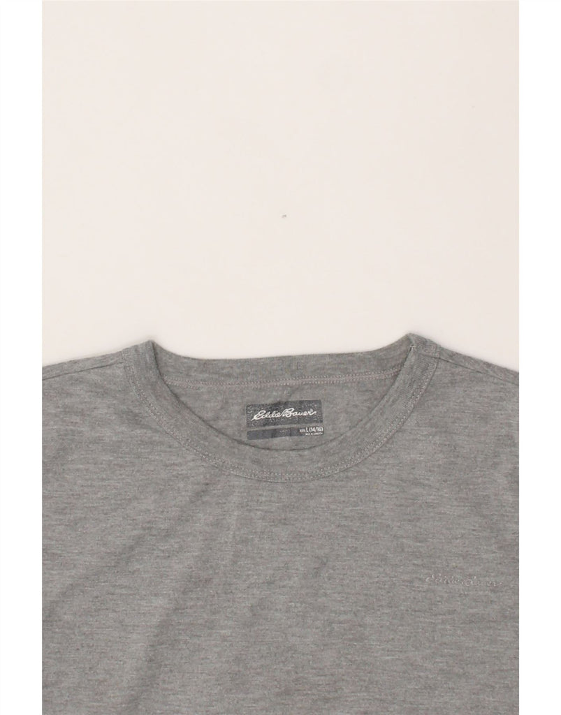 EDDIE BAUER Boys T-Shirt Top 14-15 Years Large Grey Cotton Vintage Eddie Bauer and Second-Hand Eddie Bauer from Messina Hembry 