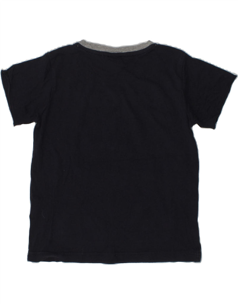 CALVIN KLEIN Boys Graphic T-Shirt Top 3-4 Years Navy Blue Cotton | Vintage Calvin Klein | Thrift | Second-Hand Calvin Klein | Used Clothing | Messina Hembry 