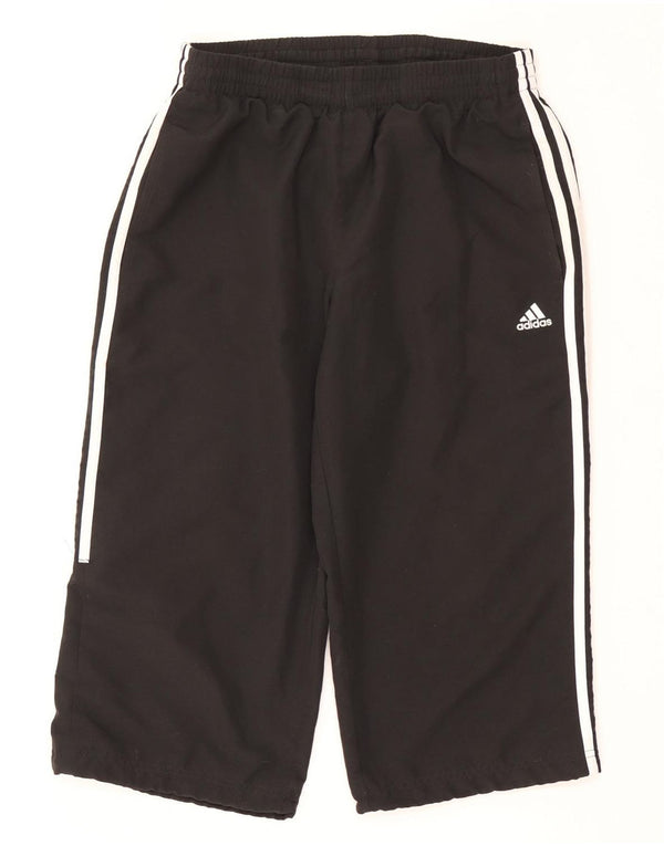 Adidas Mens Climalite Graphic Capri Tracksuit Trousers Medium Black