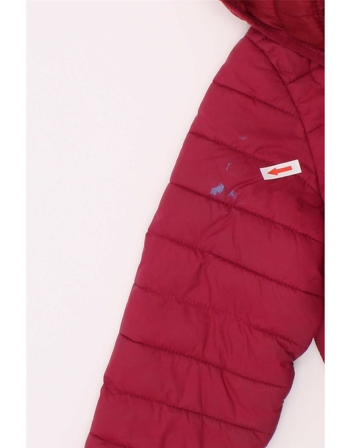 Berghaus Girls Hooded Padded Jacket 5-6 Years Pink Polyester