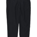 Farah Mens Straight Casual Trousers W42 L31 Navy Blue Polyester