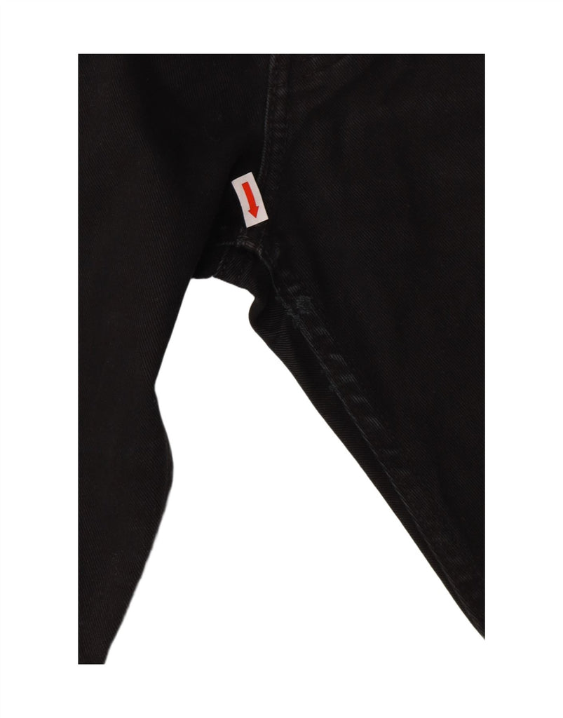 LEVI'S Mens 513 Slim Straight Jeans W36 L30 Black Cotton Vintage Levi's and Second-Hand Levi's from Messina Hembry 