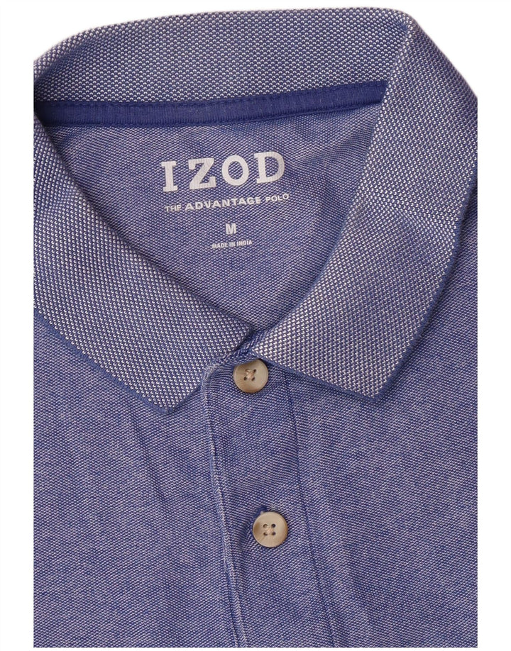 IZOD Mens Polo Shirt Medium Navy Blue
