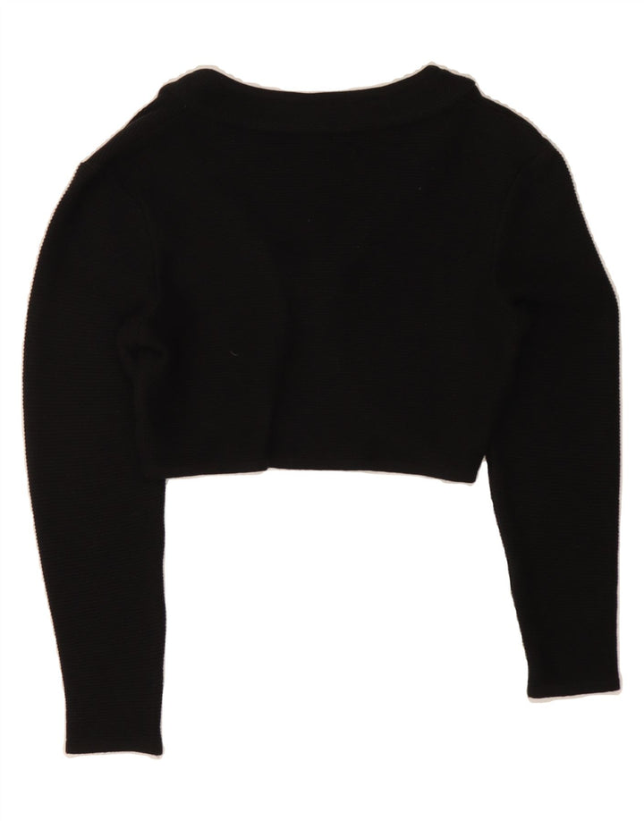 DISTLER Womens Bolero Jumper EU 38 Medium Black Vintage Distler and Second-Hand Distler from Messina Hembry 