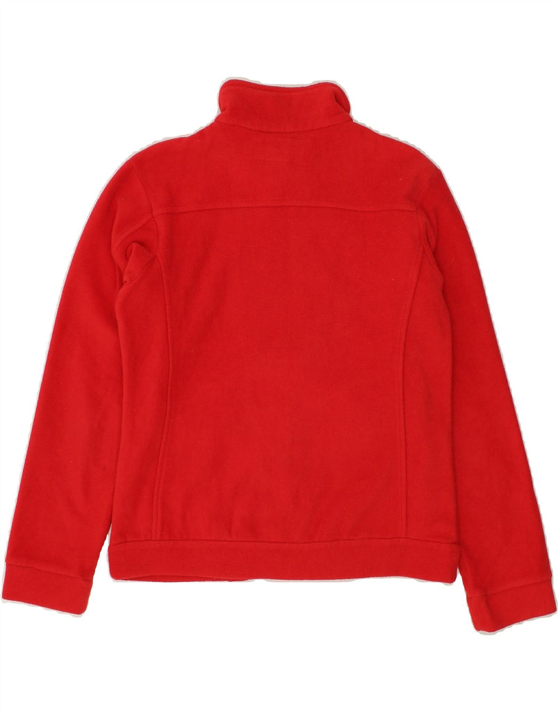 BRUGI Girls Graphic Fleece Jacket 11-12 Years Red Polyester | Vintage Brugi | Thrift | Second-Hand Brugi | Used Clothing | Messina Hembry 