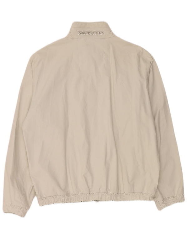Slam Mens Rain Jacket UK 44 2XL White Nylon